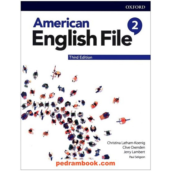 خرید کتاب آمریکن اینگلیش فایل American English File 2 / همراه با CD و ورک بوک / سپاهان کد کالا در سایت کتاب‌فروشی کتابسرای پدرام: 20064